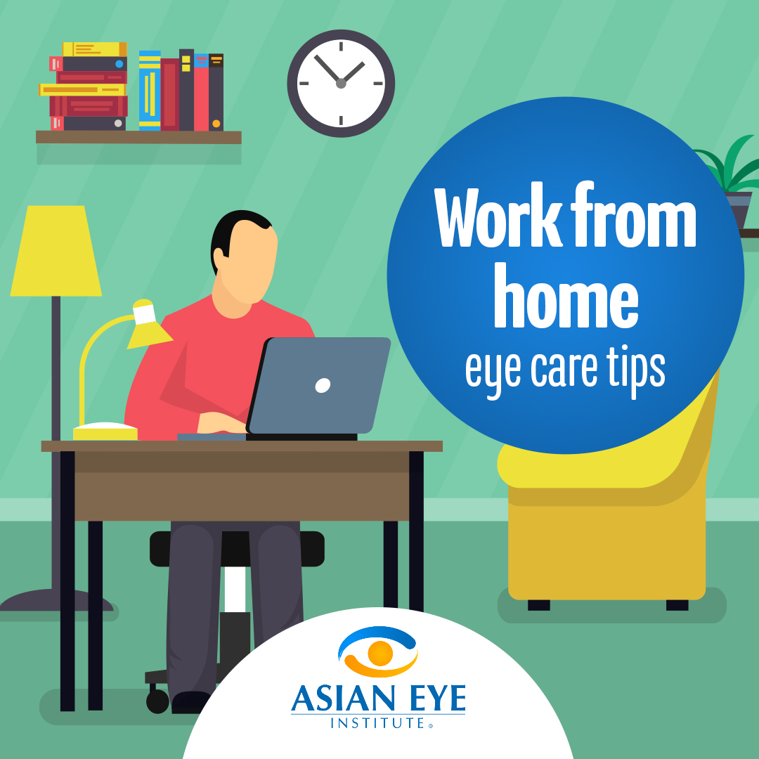 Work from home eye care tips